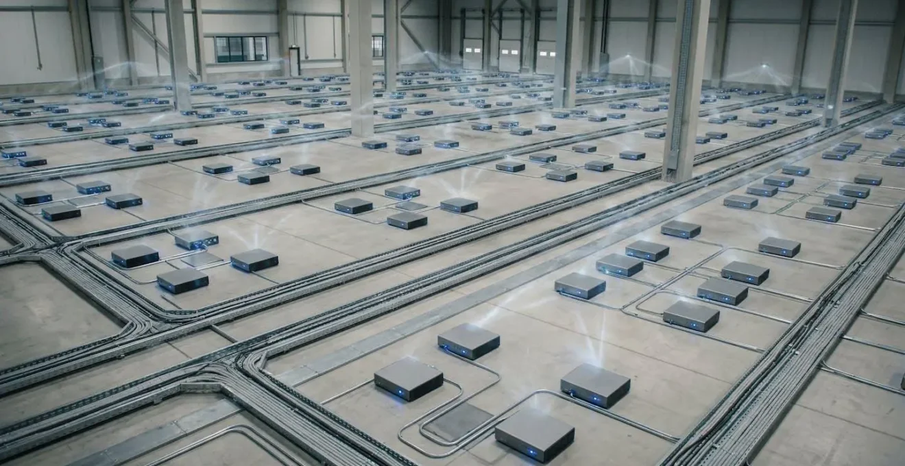 Interconnected IoT security network with encrypted data flows