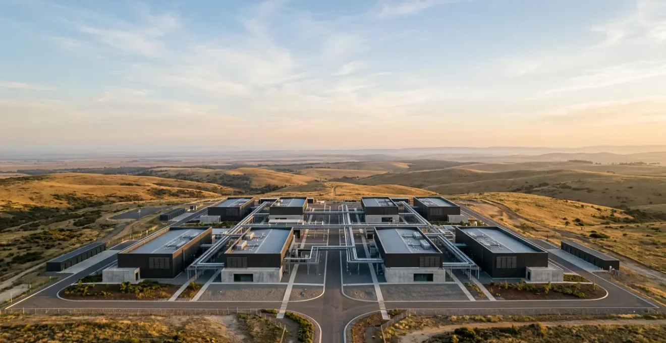 Global cloud infrastructure with interconnected data centers across continents representing multi-region application deployment