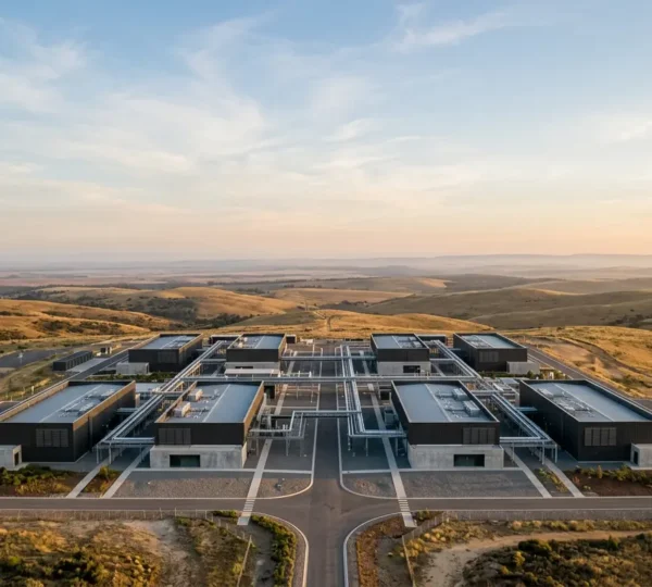 Global cloud infrastructure with interconnected data centers across continents representing multi-region application deployment