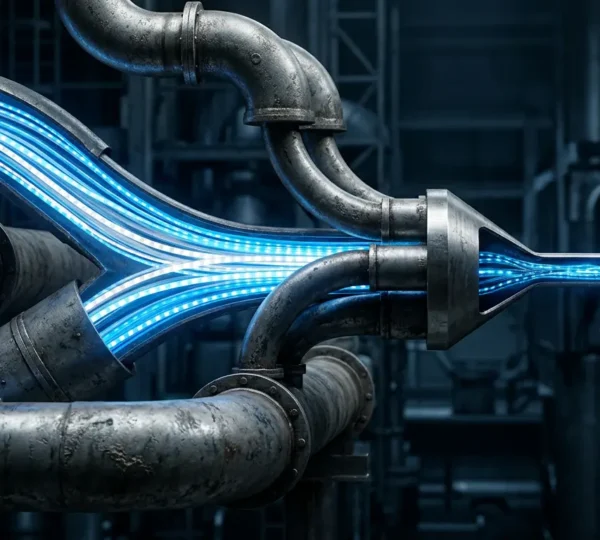 Technical infrastructure bottleneck visualization with system performance monitoring