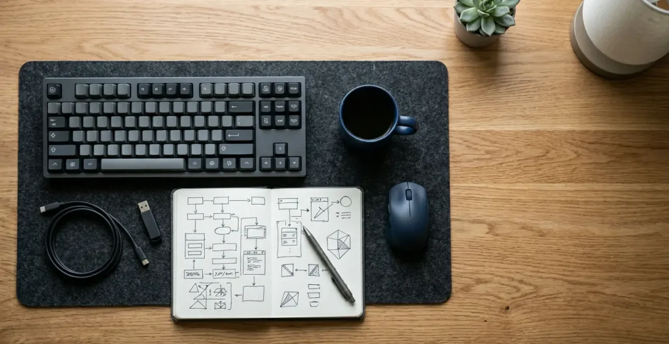 Professional software testing workflow visualization showing critical error detection before production deployment