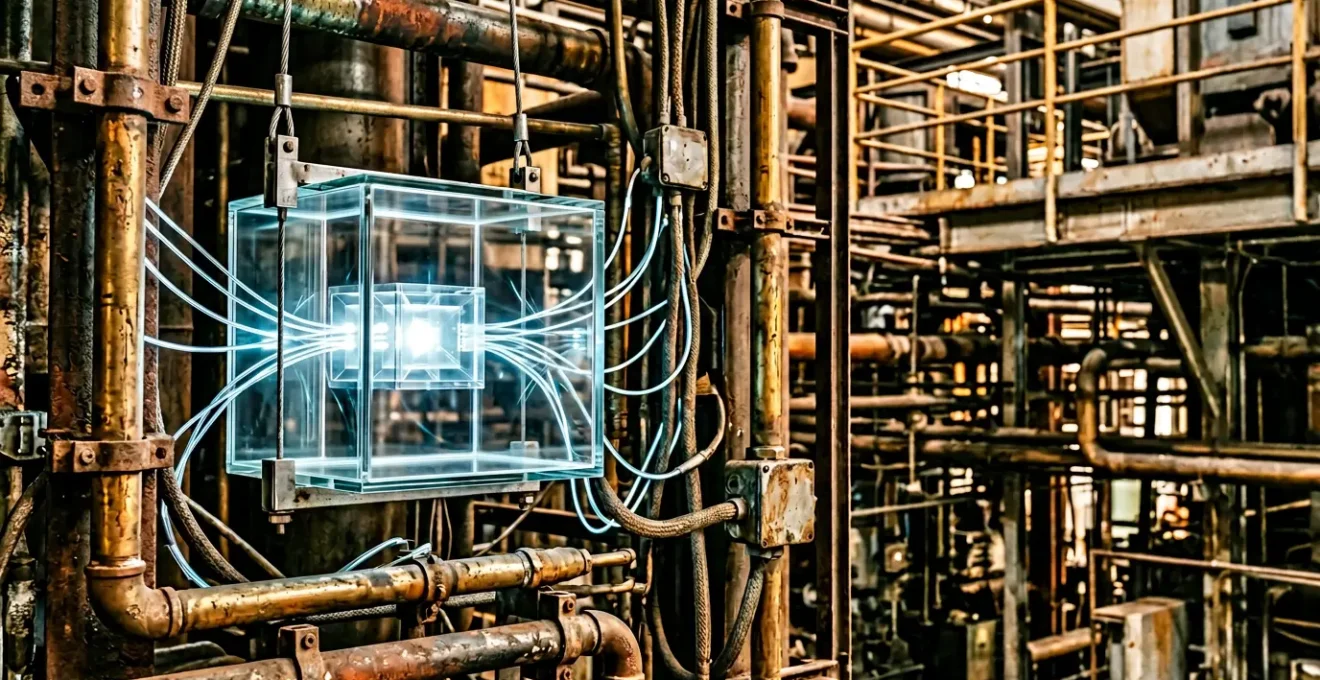 Modern cybersecurity implementation bridging legacy infrastructure with zero trust architecture