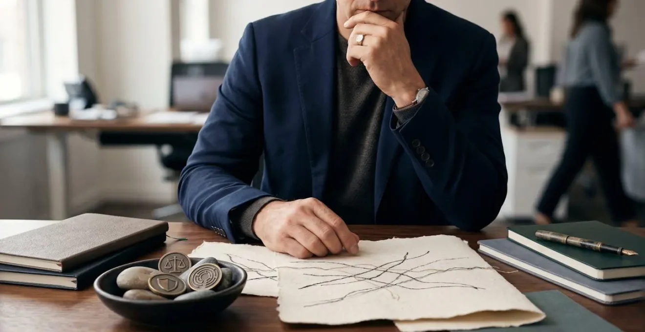 Close-up shot showing analyst reviewing high-priority verification cases with focus on decision-making process